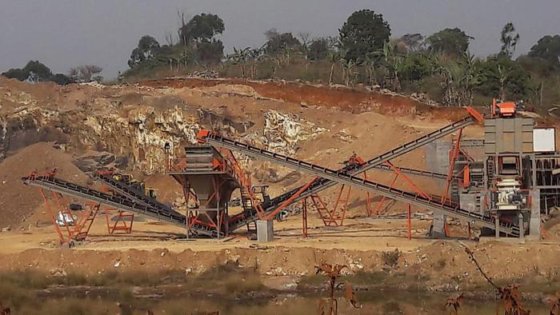 固定破碎机和筛分设备