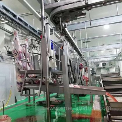 定制小型屠宰场机械 奶牛屠宰场屠宰设备 牛屠宰场肉类钩轨