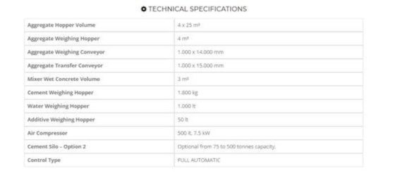 移动混凝土搅拌站 120 立方米/小时