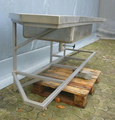 Table, acier inoxydable