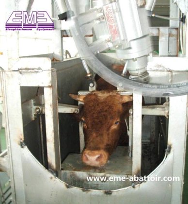 用于屠宰场设备的活牛剔骨箱肉类加工机 牛屠宰机