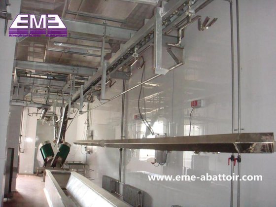 活羊/山羊约束尼龙带输送机 清真山羊肉屠宰场设备 自动屠宰设备