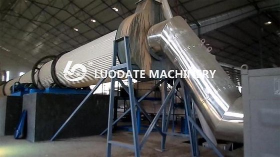 热销木质锯末粉转筒干燥机转鼓干燥设备全自动生物质木质颗粒机 产品应用