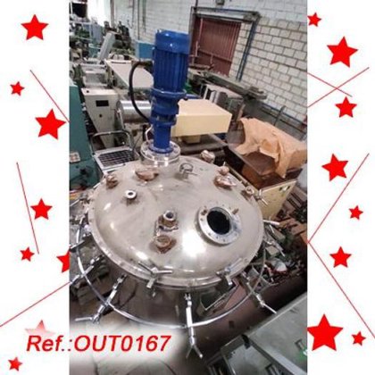 約500リットルの圧力リアクター船舶用プロペラ攪拌機付きステンレス製
