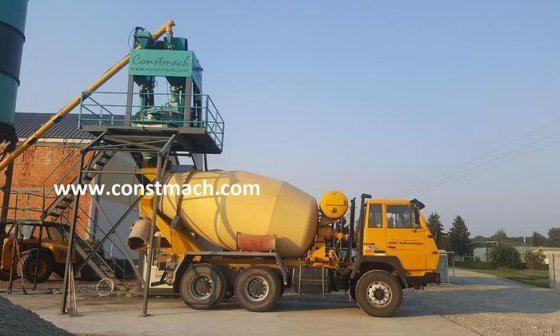 紧凑型混凝土搅拌站