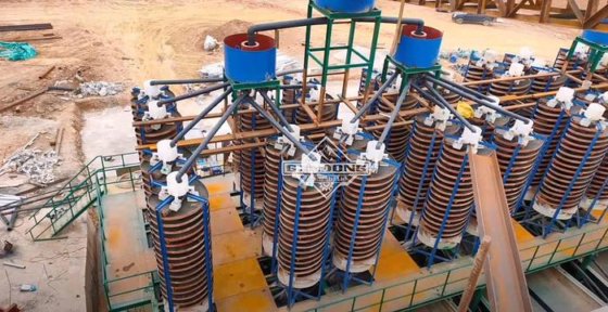 500tpd 採掘用金岩石破砕ライン