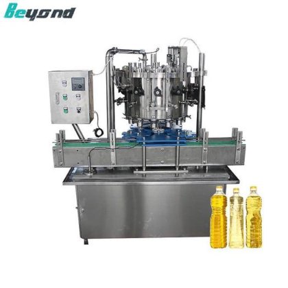 自动油灌装机 油瓶灌装机 高质量自动油灌装和旋盖机