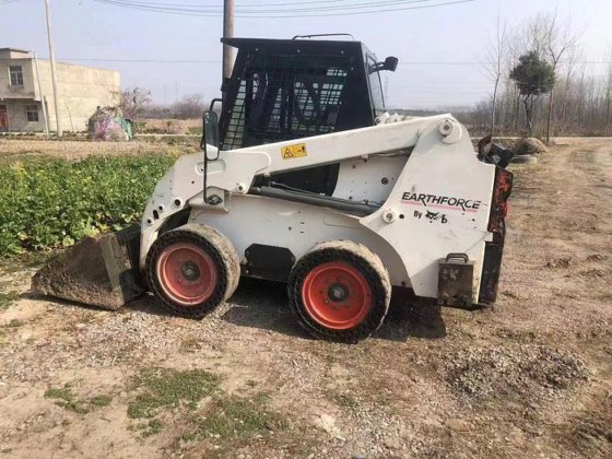 Used 2017 Bobcat S16 skid