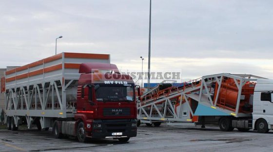 移動式コンクリートプラント