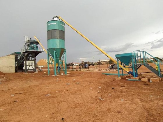 移動式コンクリートバッチングプラント