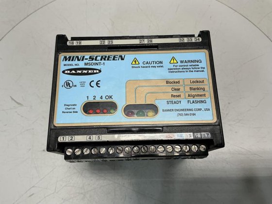 BANNER MSDINT-1 Mini Screen Module