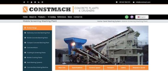 移动筛选和清洗设备出售