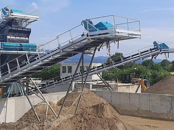 固定スクリーニングと洗浄