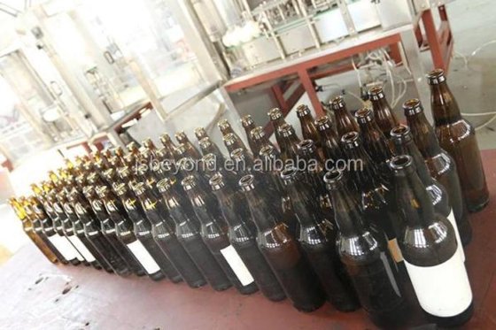 全自动酒精酒玻璃瓶灌装/制作机