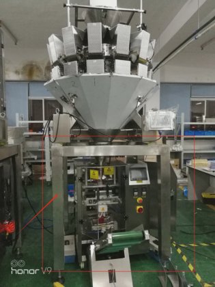 高速マルチヘッド秤量野菜フリーズドライフルーツクリスプ秤量包装機