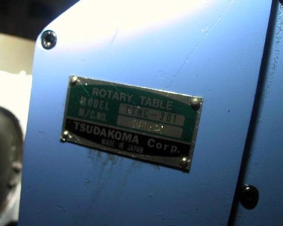 日本津田駒工業 TSUDAKOMA TTNC301 CNC電腦分度盤