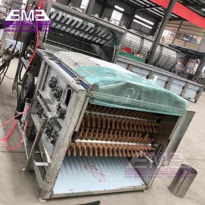 用于家禽屠宰场加工线的全自动鸭禽屠宰场屠宰设备拔鸡机