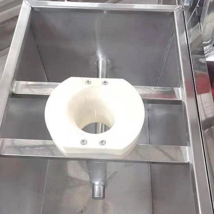 半自动 25 升蓝色方形油塑料容器桶桶水清洗刷洗机