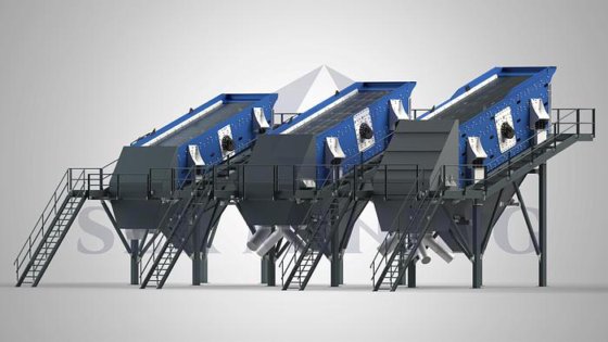 効率的な 200～300 TPH スクリーニング ソリューション