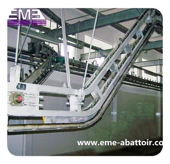 牛屠宰场 牛胴体斜坡提升机 牛流水线自动屠宰设备