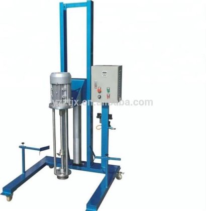 智通可移动气动升降式高剪切混合机 不锈钢乳化均质机 洗涤剂制造机