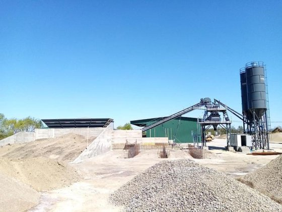 固定式混凝土搅拌站