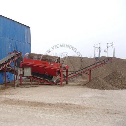 Customizable Large Drum Vibrating Screen
