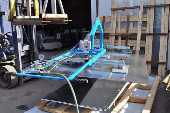 真空リフト - ガラスおよびパネルリフター