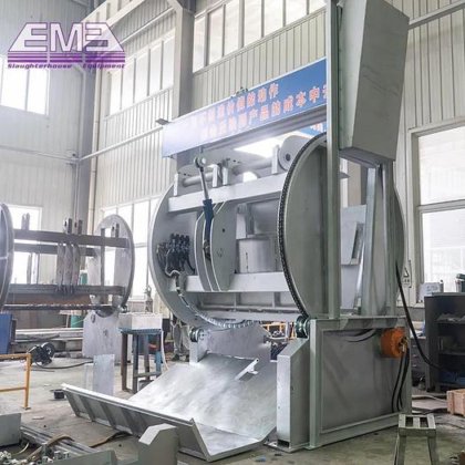 奇妙的购物生活牛仪式清真杀牛箱简易屠宰牛切割机猪屠宰场设备