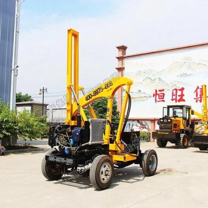 螺旋打桩机 太阳能桩基钻孔机价格