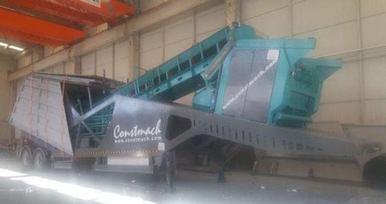 60立方/小时移动混凝土搅拌站