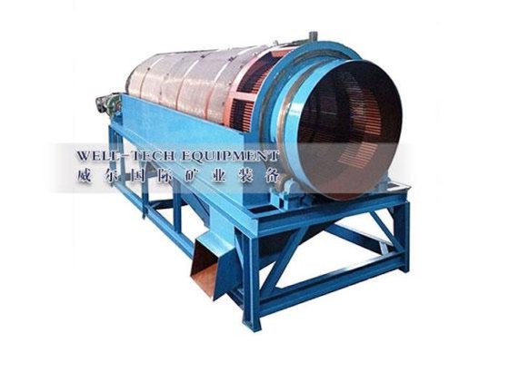 用于矿物筛选的旋转筛