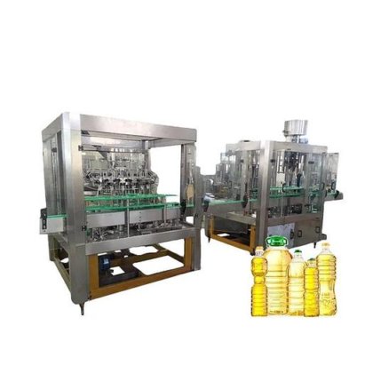 用于食用油灌装机的油瓶灌装旋盖贴标机