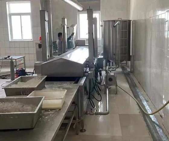 肯德基薯条自动薯片生产线冷冻薯条制作机