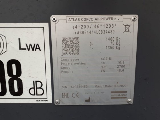 Atlas Copco XATS 138