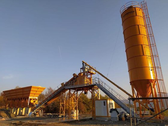 コンクリートバッチングプラント