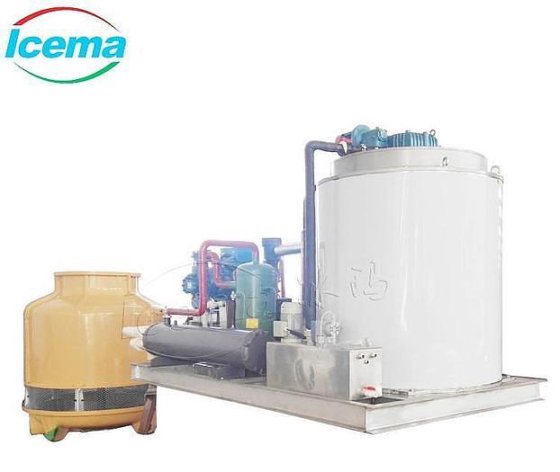 片冰机蒸发器工业冰块机出售，高品质片冰机蒸发器，制冰机蒸发器