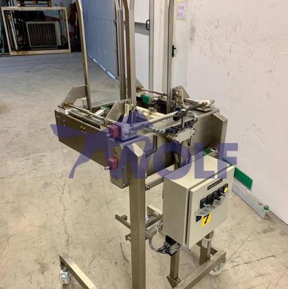 ステンレス製トレイ デスタッカー - 長方形のプラスチック製品トレイ用。