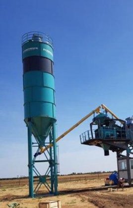 75 吨容量水泥筒仓,现货供应