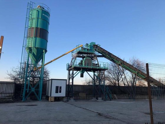 固定式60コンクリートバッチングプラント