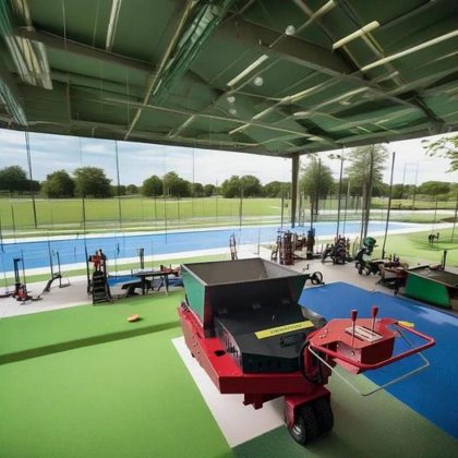 スポーツターフ用トップドレッサ