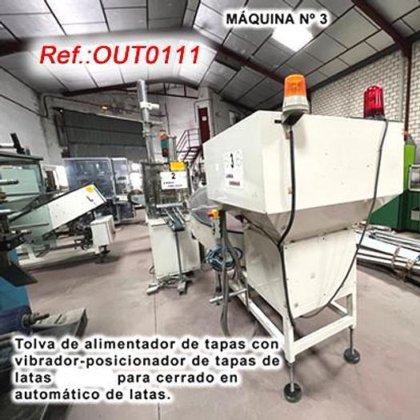 カートニングマシーンによる缶の充填、シーミング、グループ化、シュリンク包装のための完全なライン番号6471