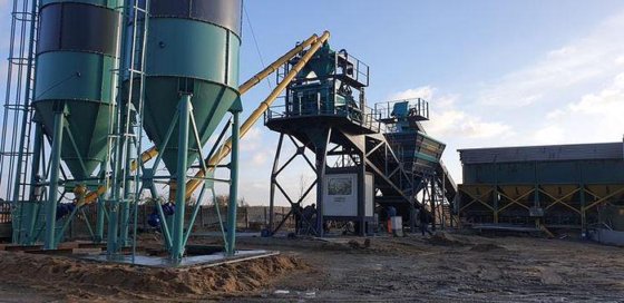 移動式コンクリートバッチプラント