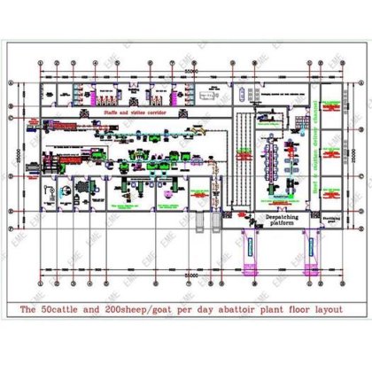 牛屠宰场设备 四肢胴体圆锯屠宰设备 屠宰设备
