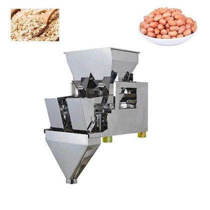 用于颗粒状种子产品的自动双头直线称重器