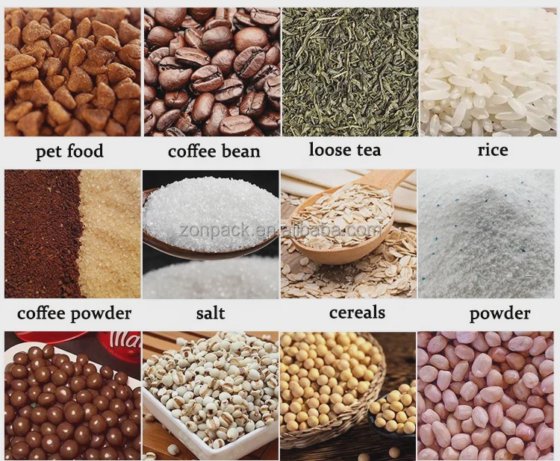 2 4 头直线称重器，直线称重秤，豆类谷物纸箱包装机