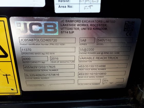 JCB 540-140