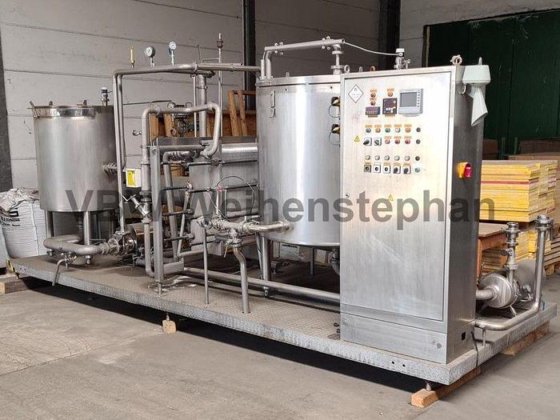Flash pasteuriser
