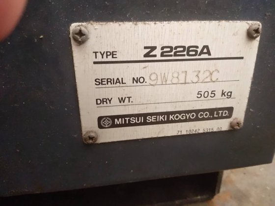 三井精机 Z226A 压缩机