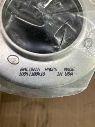 Baldwin Filter Element PN H9075